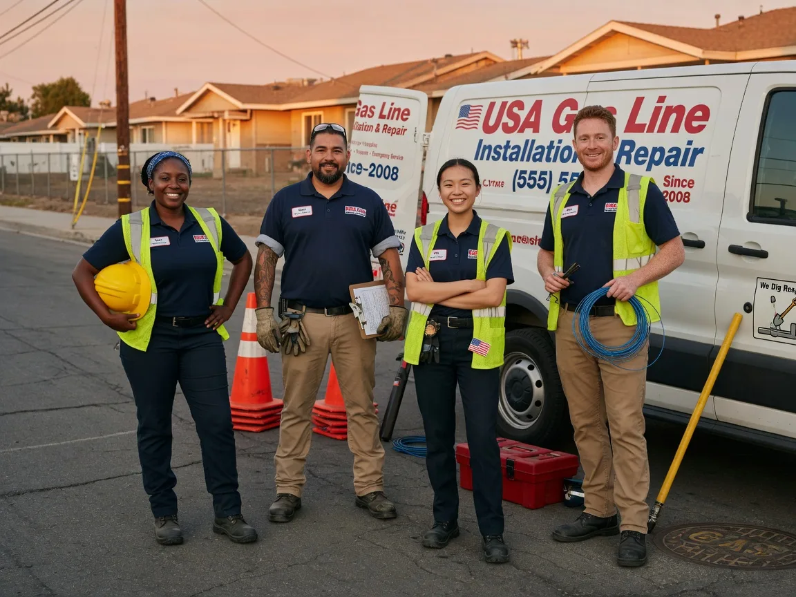 Gas Line Installation company in Linn, TX